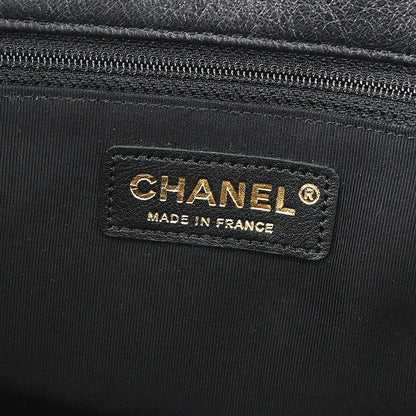 Boy Chanel Black Lambskin Large Shoulder Bag