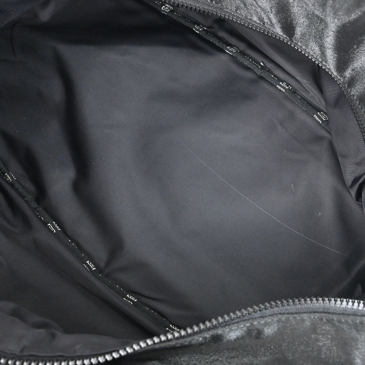 Chanel 2005-2006 Black Nylon Choco Bar Sport Line Duffle Handbag