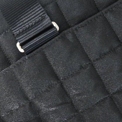 Chanel 2005-2006 Black Nylon Choco Bar Sport Line Duffle Handbag