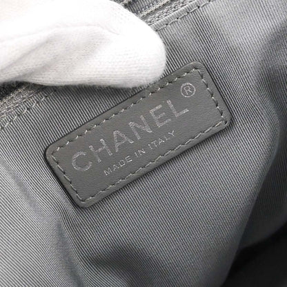 Chanel Navy Lambskin Coco Pleats Flap Bag Shoulder Bag