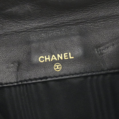 Chanel 1996-1997 Black Caviar Skin Bifold Wallet