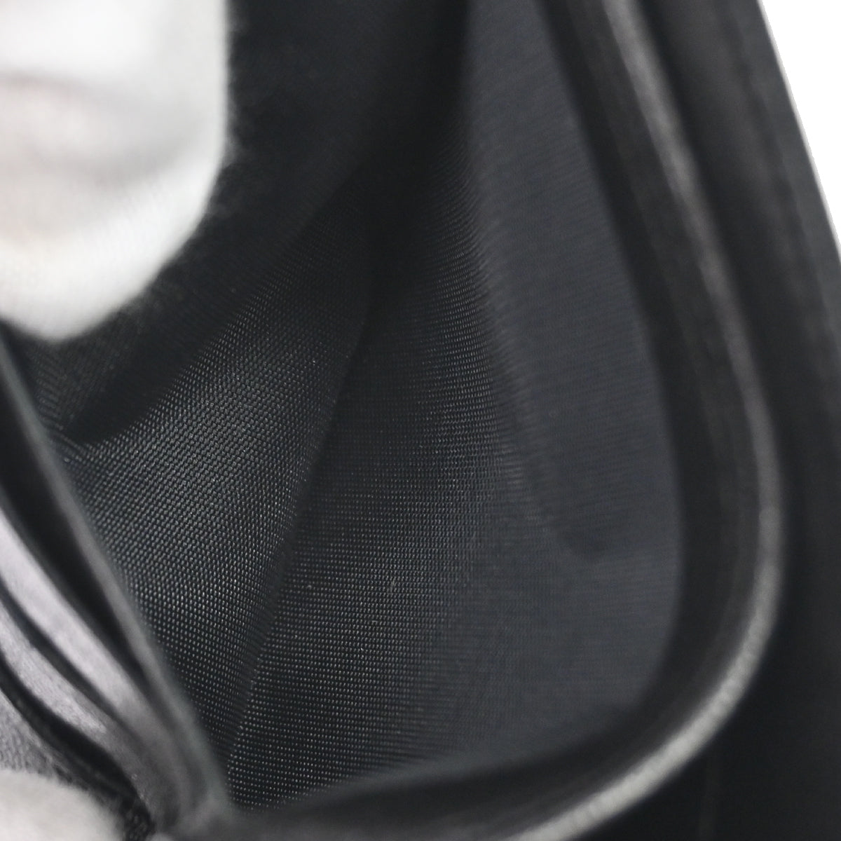 Chanel 2000-2002 Black Jacquard Nylon Travel Line Bifold Wallet