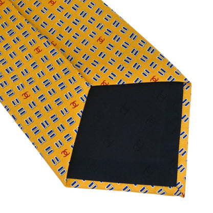 Chanel Necktie Yellow Small Good
