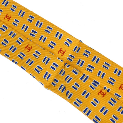 Chanel Necktie Yellow Small Good