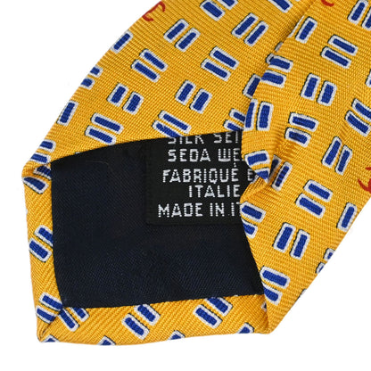 Chanel Necktie Yellow Small Good