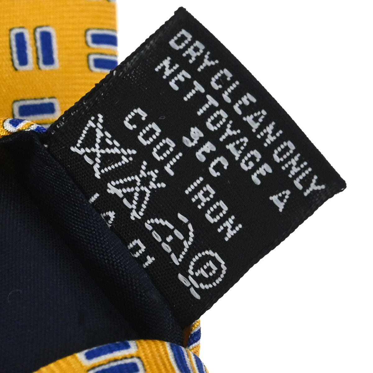 Chanel Necktie Yellow Small Good