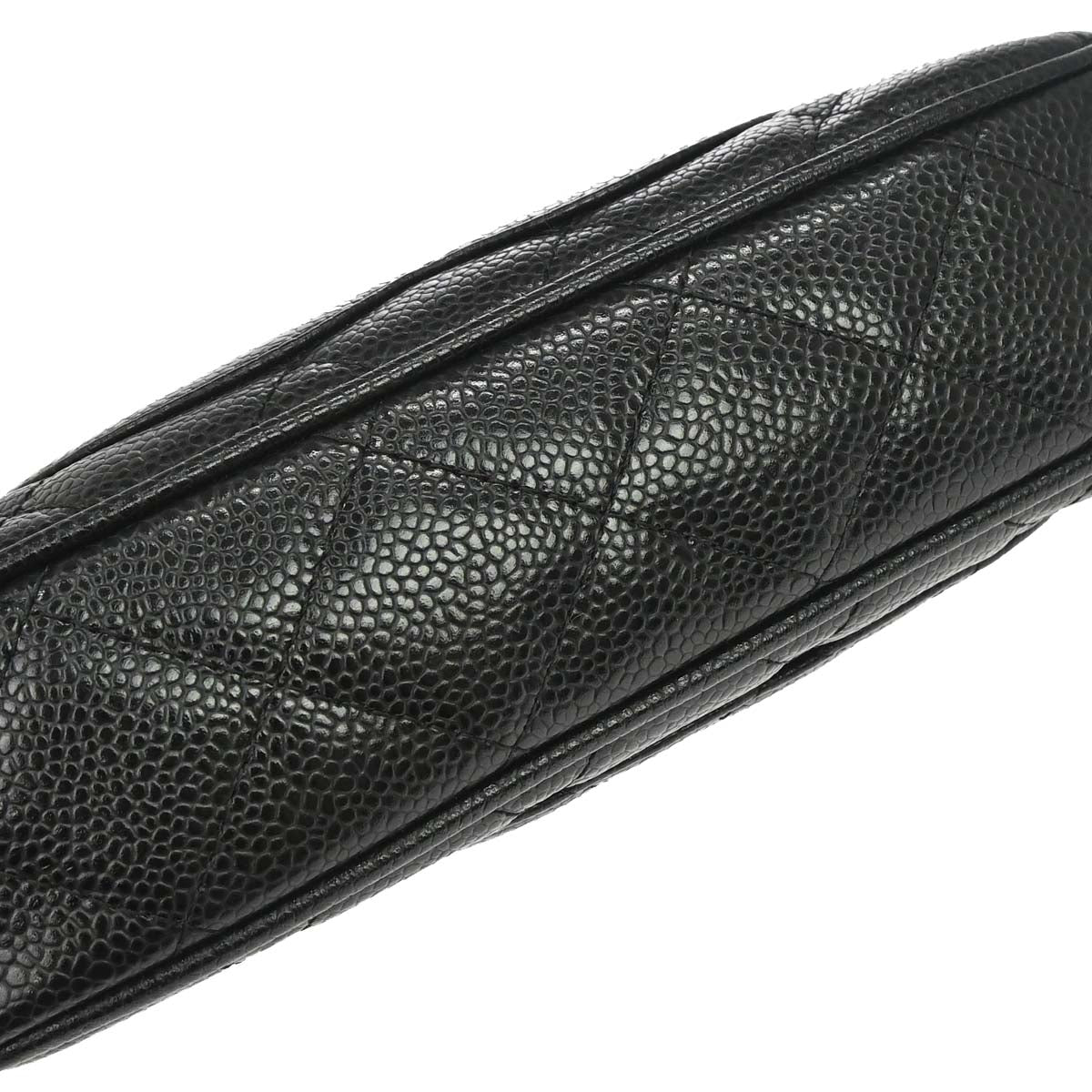 Chanel 2003-2004 Black Caviar Skin Handbag