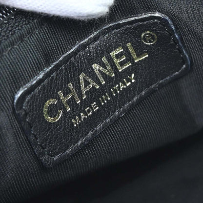 Chanel 2003-2004 Black Caviar Skin Handbag