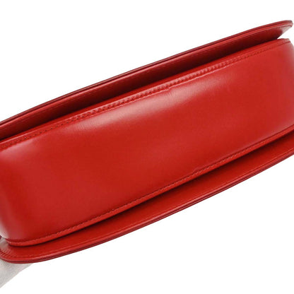 Gucci Red Bamboo 2way Shoulder Handbag