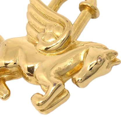 Hermes 1993 Le Cheval Pegasus Cadena Gold Small Good