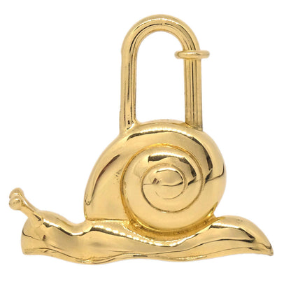 Hermes Snail 1995 Annee De la Route Cadena Gold Small Good