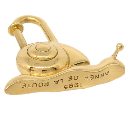 Hermes Snail 1995 Annee De la Route Cadena Gold Small Good