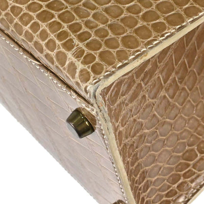 Hermes * Poussiere Porosus Kelly 32 Sellier Shoulder Handbag
