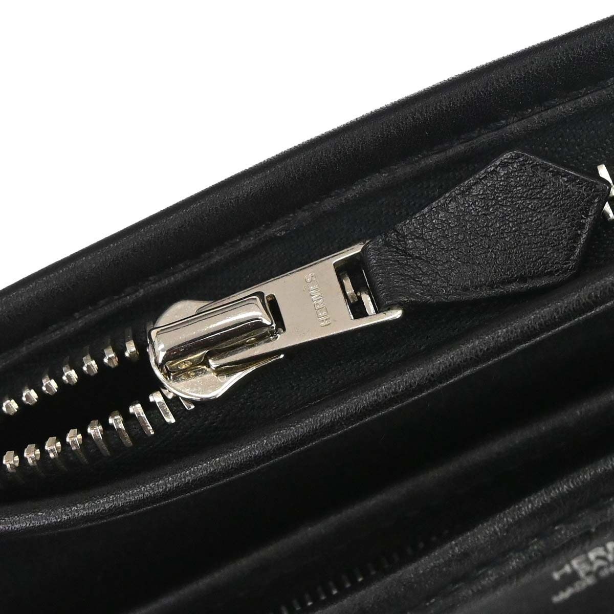 Hermes Black Swift Toile Officier Mrs. Hippie Shoulder Bag