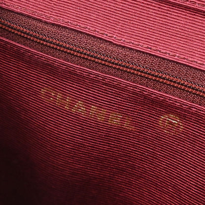 Chanel 1986-1988 Black Velvet Half Moon Flap Shoulder Bag