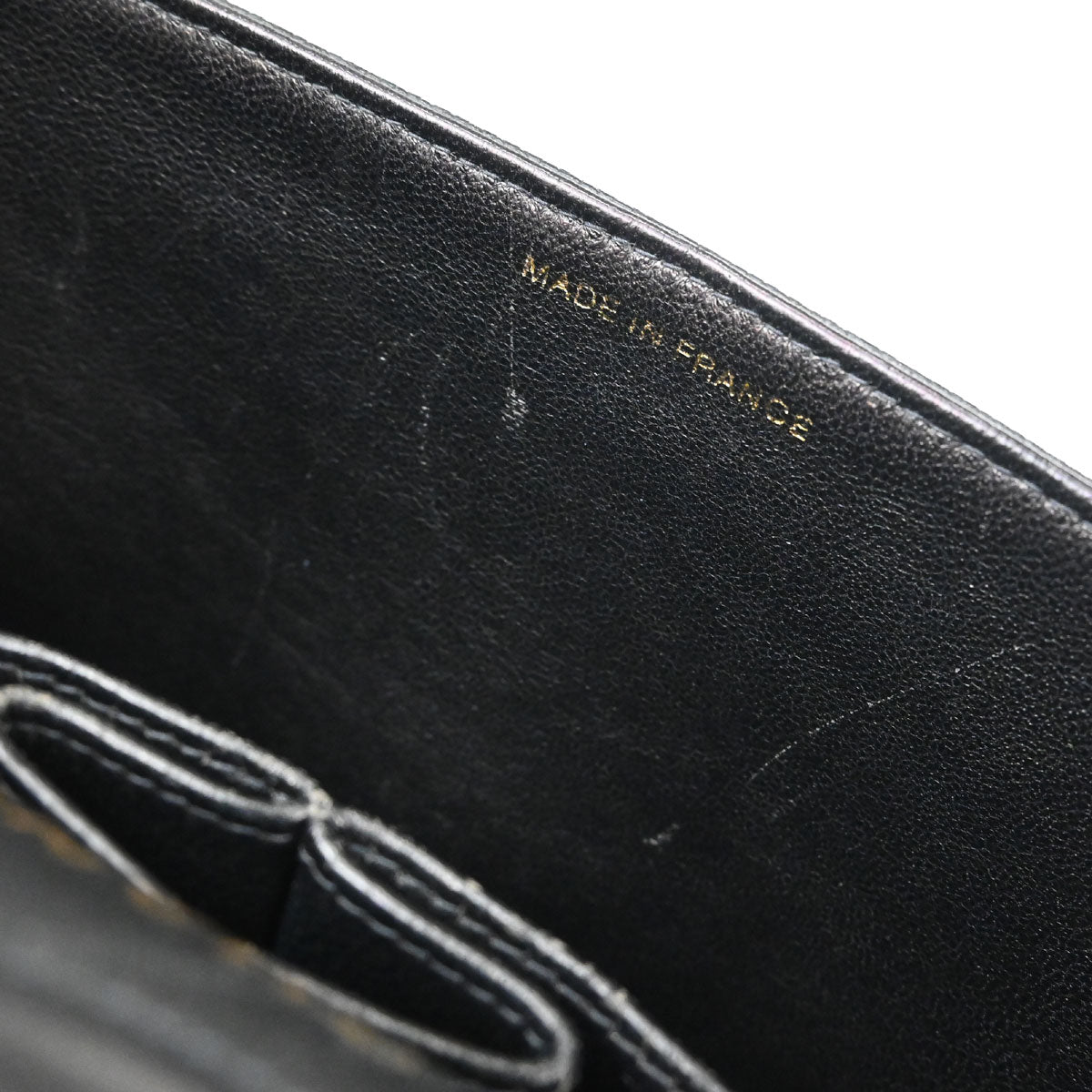 Chanel 1997-1999 Black Caviar Skin Medium Classic Double Flap Shoulder Bag