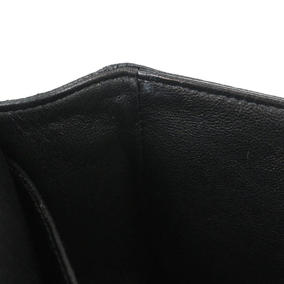 Chanel 1997-1999 Black Caviar Skin Medium Classic Double Flap Shoulder Bag