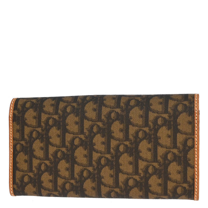 Christian Dior 2007 Brown Romantic Long Wallet
