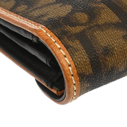 Christian Dior 2007 Brown Romantic Long Wallet