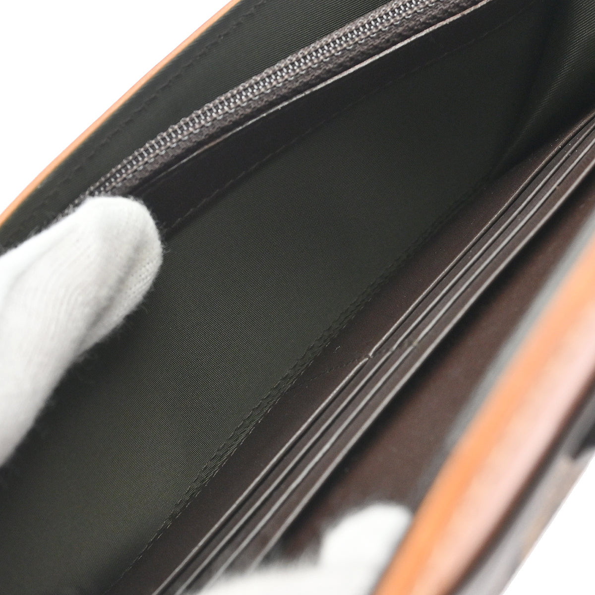 Christian Dior 2007 Brown Romantic Long Wallet