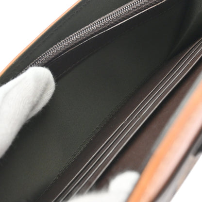 Christian Dior 2007 Brown Romantic Long Wallet