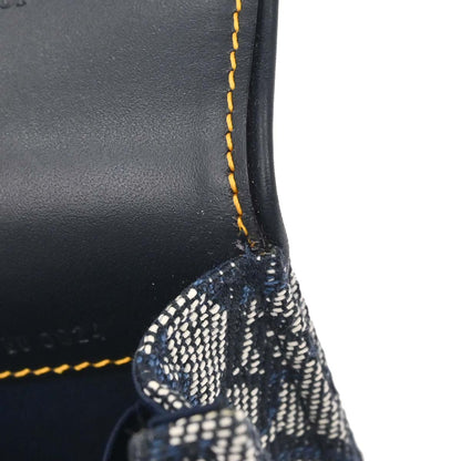 Christian Dior Navy Canvas Trotter Saddle Belt Pouch