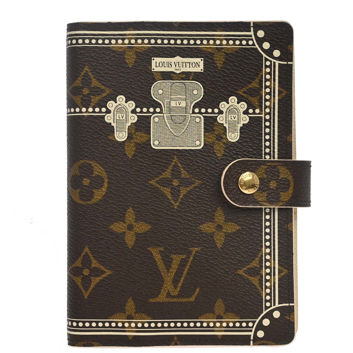 Louis Vuitton Monogram Agenda PM Malvoir Notebook Cover R20965