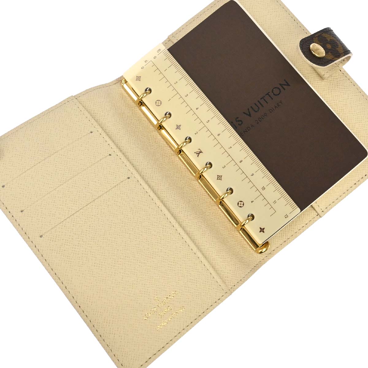 Louis Vuitton Monogram Agenda PM Malvoir Notebook Cover R20965