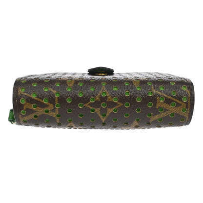 Louis Vuitton Monogram Perfo Compact Zip Wallet M95218