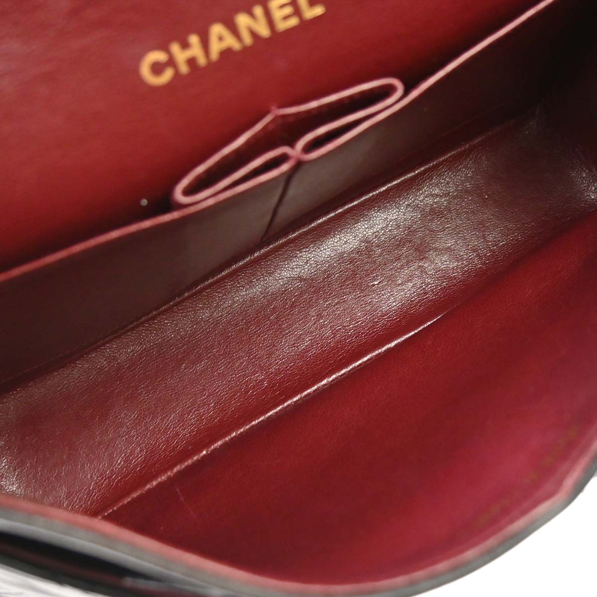 Chanel Black Lambskin Small Classic Double Flap Shoulder Bag