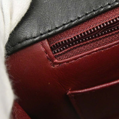 Chanel 1991-1994 Black Lambskin Mademoiselle Single Flap Shoulder Bag