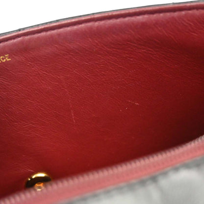Chanel 1991-1994 Black Lambskin Mademoiselle Single Flap Shoulder Bag
