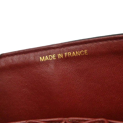 Chanel 1991-1994 Black Lambskin Medium Classic Double Flap Shoulder Bag