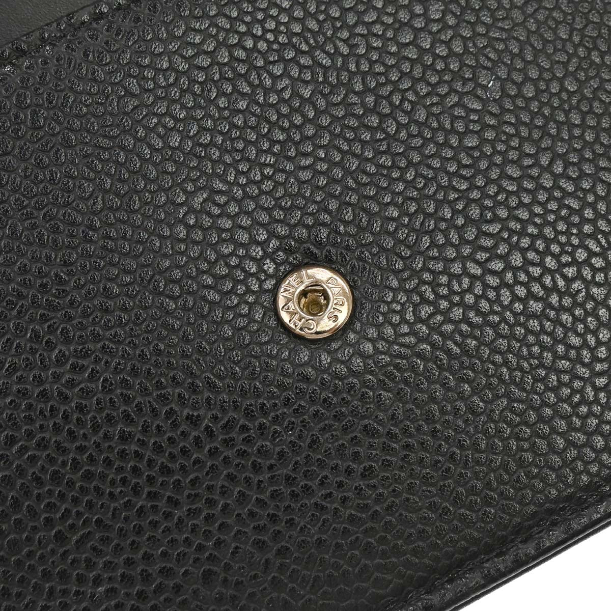 Chanel 2013-2014 Black Caviar Skin Timeless WOC Wallet on Chain Shoulder Bag