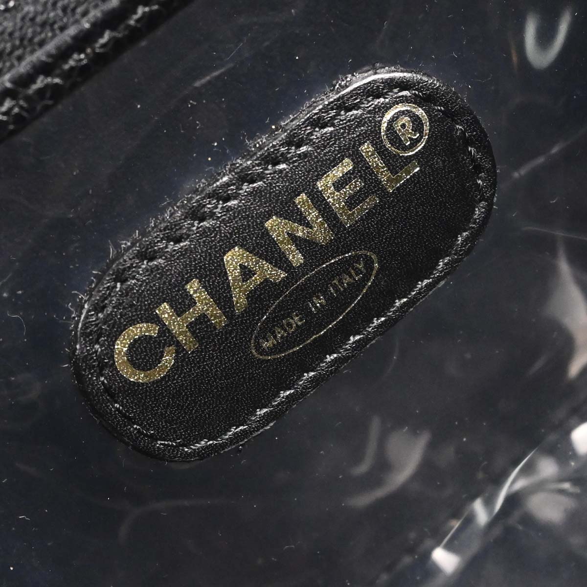 Chanel 1997-1999 Black Caviar Skin Vanity 2way Shoulder Handbag