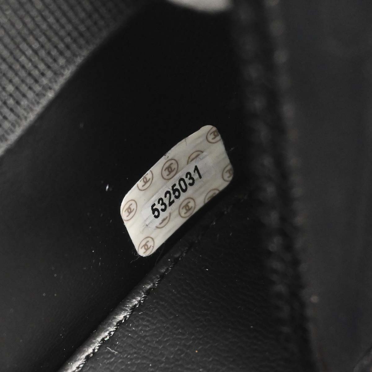 Chanel 1997-1999 Black Caviar Skin Vanity 2way Shoulder Handbag