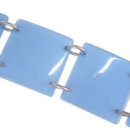 Chanel CC Blue Chain Belt 00T Small Good