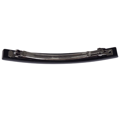 Chanel Barrette Hair Accessories Black Acrylic 03P