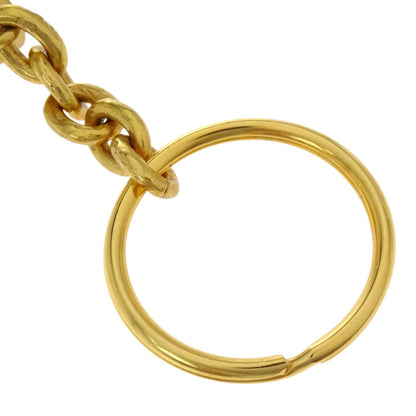 Chanel Gold Key Holder Bag Charm Whistle 95P Small Good