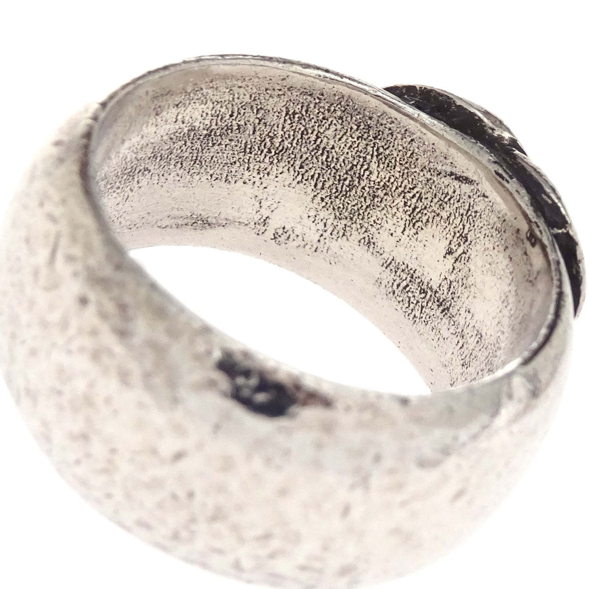 Chanel Ring CC Silver #52
