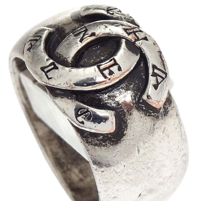 Chanel Ring CC Silver #52