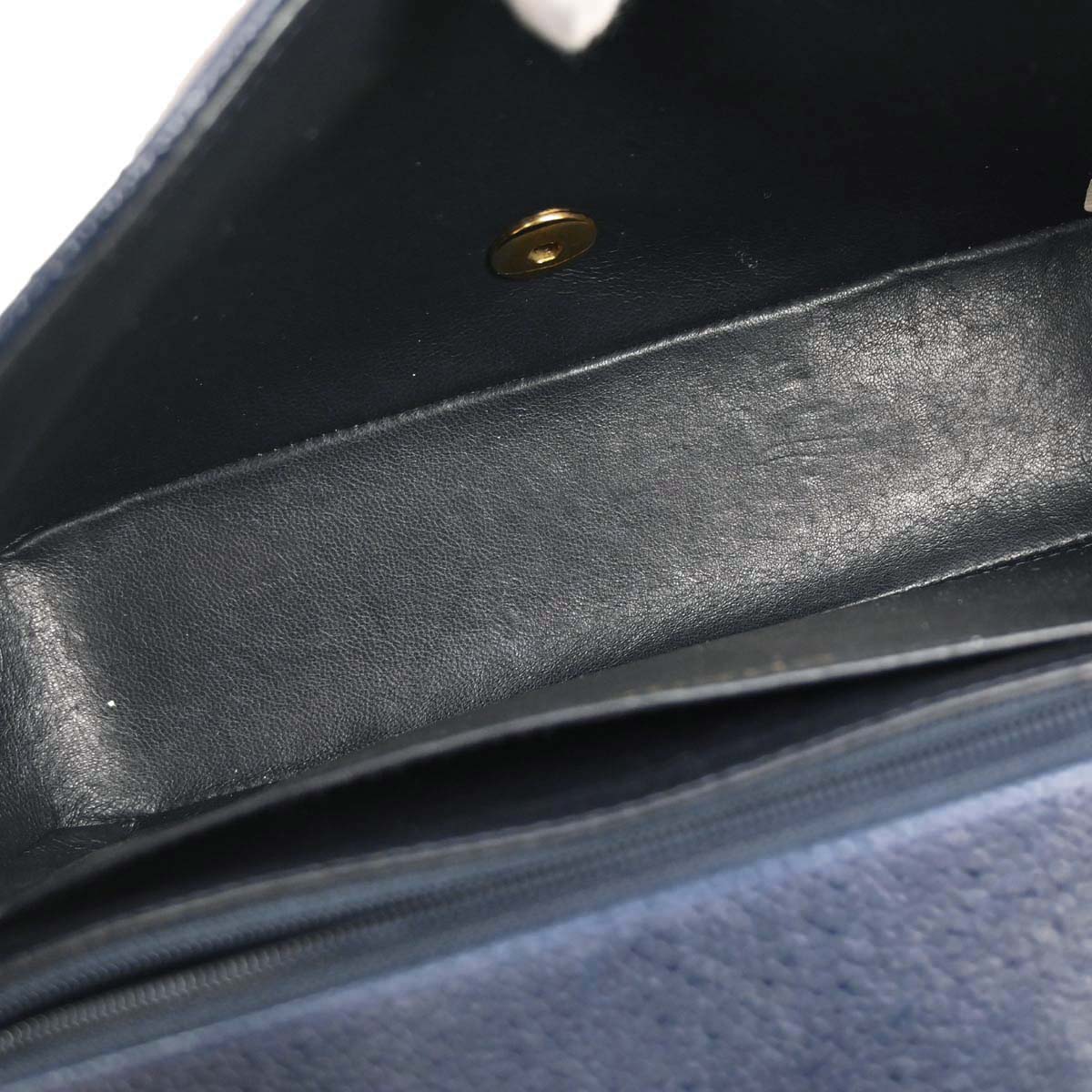 Chanel 1994-1996 Navy Caviar Medium Diana Shoulder Bag