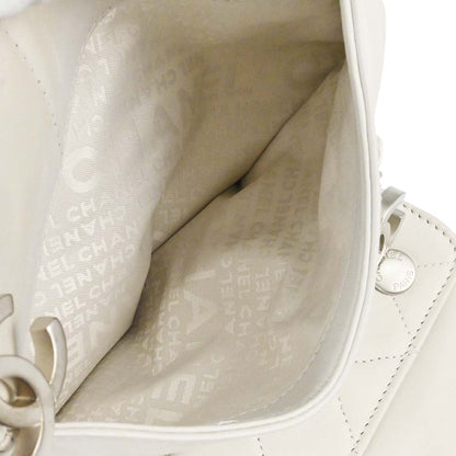 Chanel 2003-2004 White Lambskin Jacket Bag Body Bag