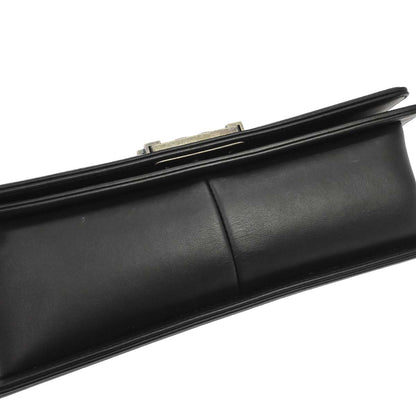 Boy Chanel Black Lambskin Medium Shoulder Bag