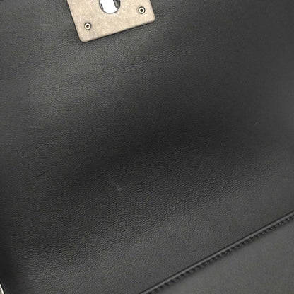 Boy Chanel Black Lambskin Medium Shoulder Bag