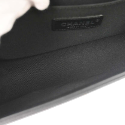 Boy Chanel Black Lambskin Medium Shoulder Bag