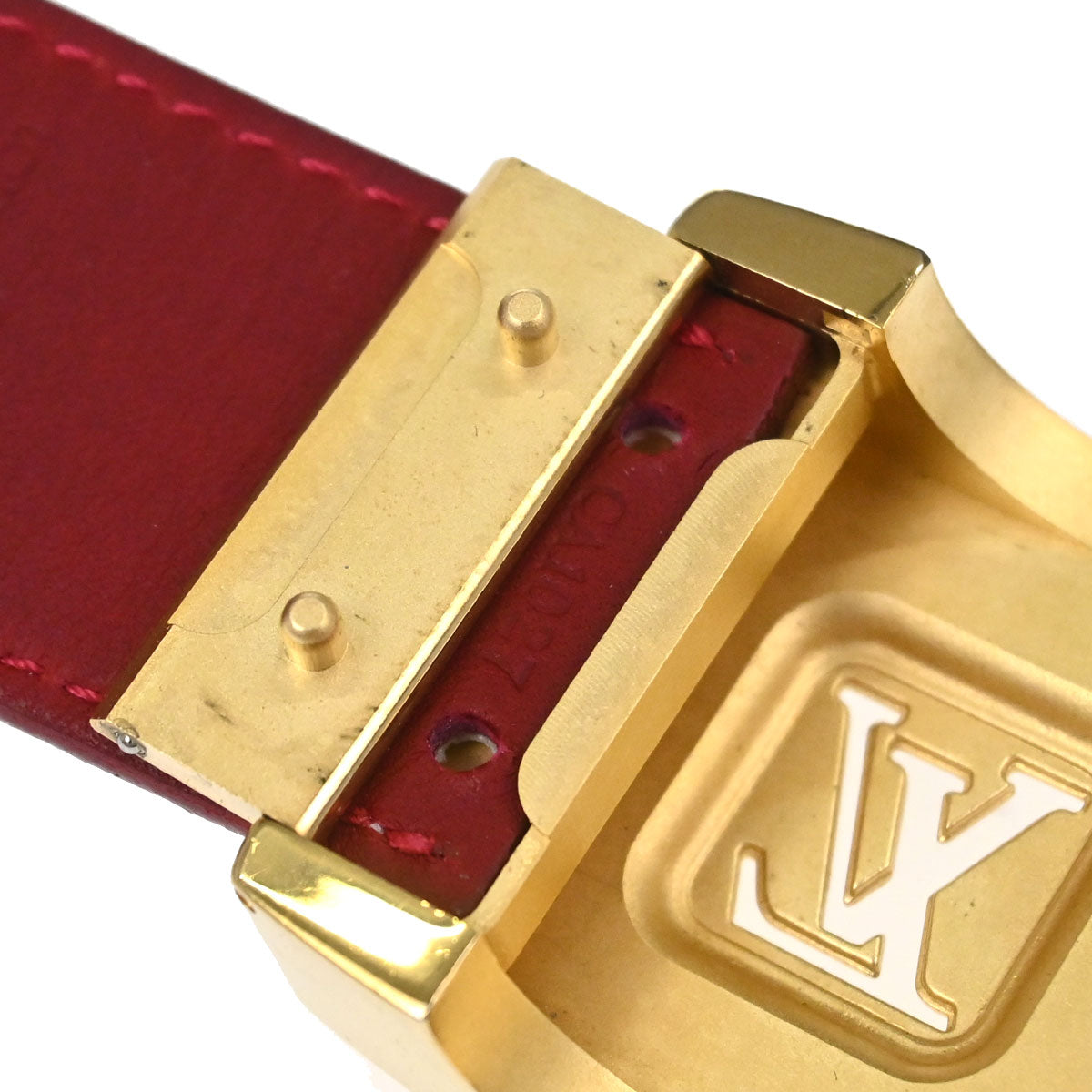 Louis Vuitton Multicolor Ceinture Belt M9682W #80/32 Small Good