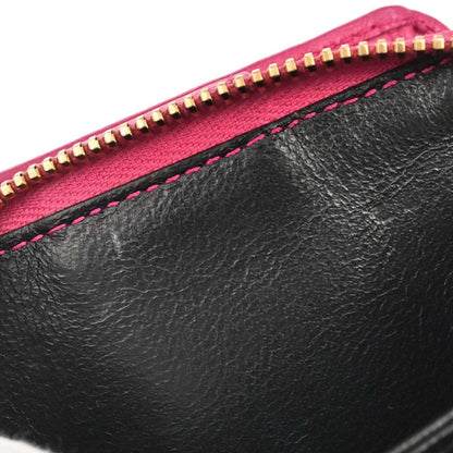 Yves Saint Laurent Pink Calfskin Compact Wallet