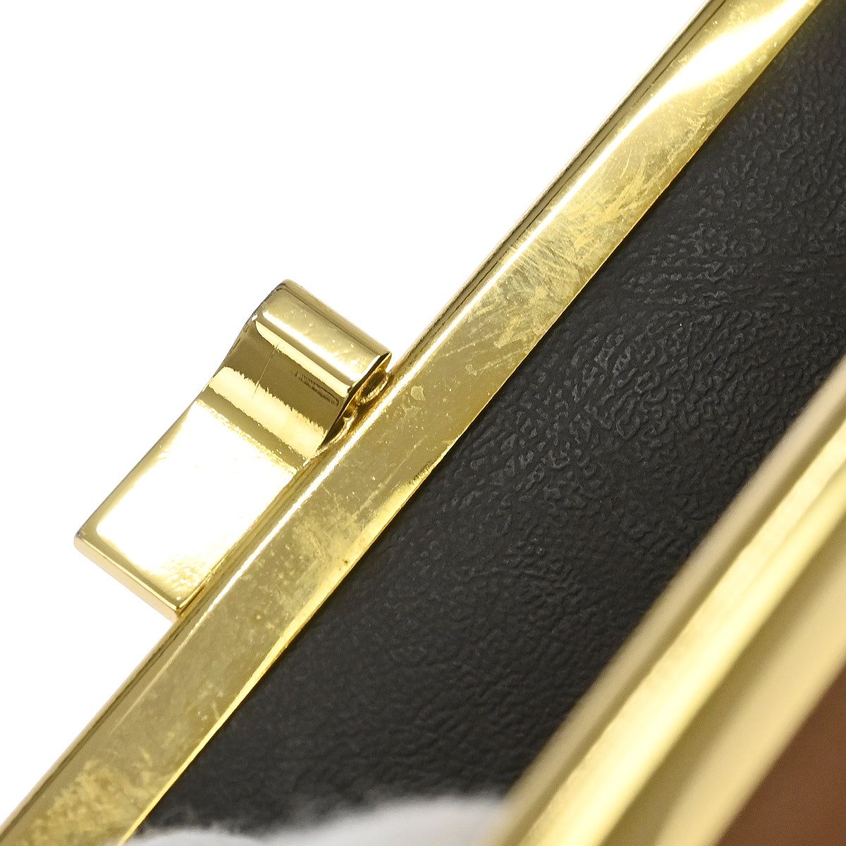Christian Dior Black Brown Honeycomb Bifold Wallet