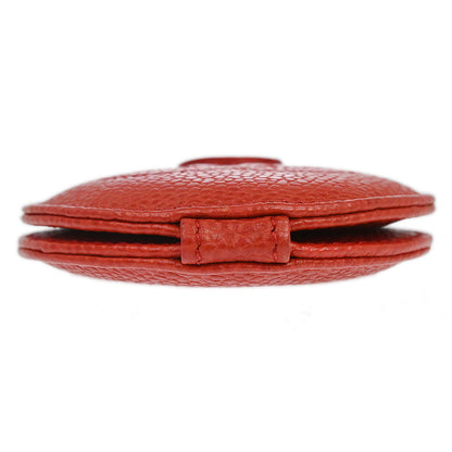 Chanel Red Caviar Skin Compact Mirror Small Good
